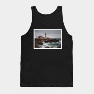 Portland Head Light @ Christmas Tank Top